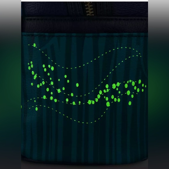 Louis and Ray Glow-in-the-Dark Loungefly  Mini Backpack – Disney100 - Picture 6 of 7